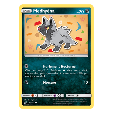 Carte Medhyèna - Commune de Pokémon Duo de Choc 86/181