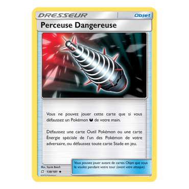 Découvrez Perceuse Dangereuse, carte Peu commune de la série Duo de Choc