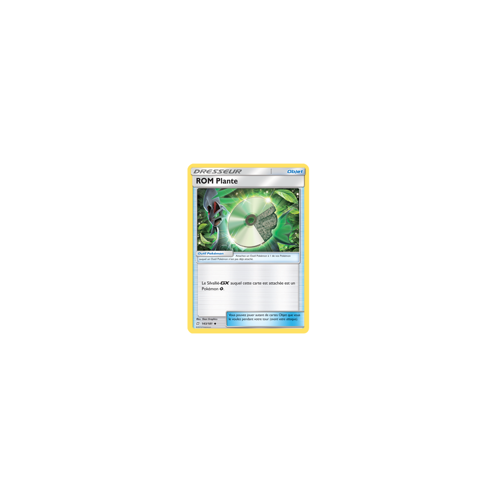 Carte ROM Plante - Peu commune de Pokémon Duo de Choc 143/181