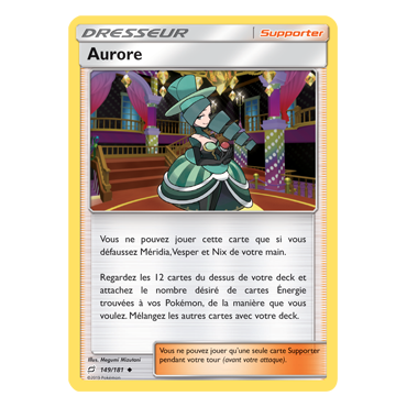 Aurore 149/181 : Joyau Peu commune de l'extension Pokémon Duo de Choc