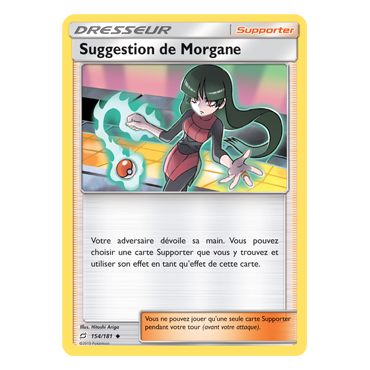Suggestion de Morgane 154/181 : Joyau Peu commune de l'extension Pokémon Duo de Choc