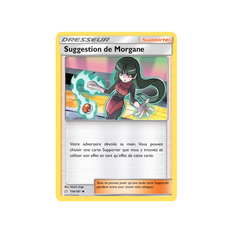 Suggestion de Morgane 154/181 : Joyau Peu commune de l'extension Pokémon Duo de Choc