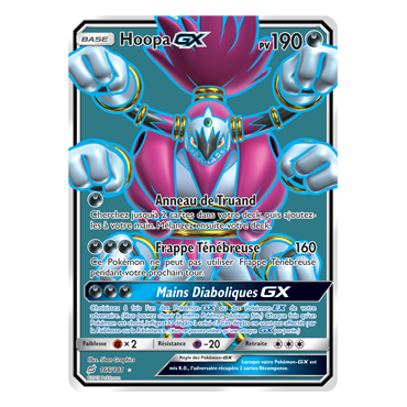 Découvrez Hoopa, carte Ultra rare de la série Duo de Choc