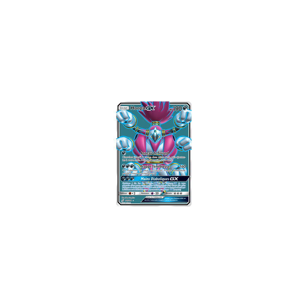 Découvrez Hoopa, carte Ultra rare de la série Duo de Choc