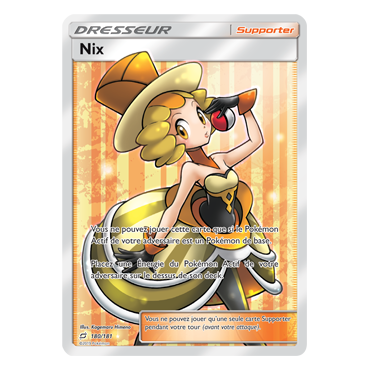 Carte Nix - Ultra rare de Pokémon Duo de Choc 180/181