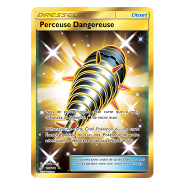 Découvrez Perceuse Dangereuse, carte Holographique rare de la série Duo de Choc