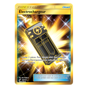 Électrochargeur 193/181 : Joyau Holographique rare de l'extension Pokémon Duo de Choc