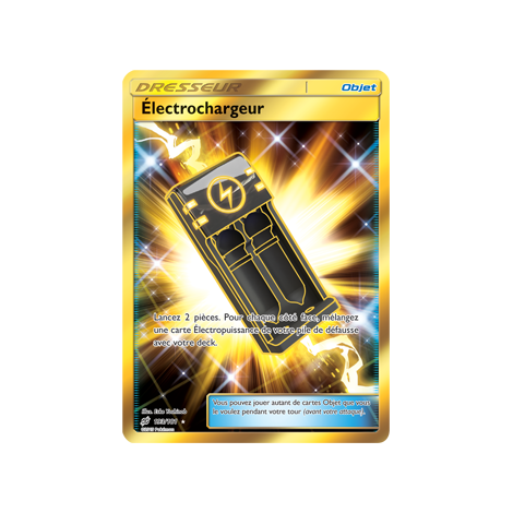 Électrochargeur 193/181 : Joyau Holographique rare de l'extension Pokémon Duo de Choc