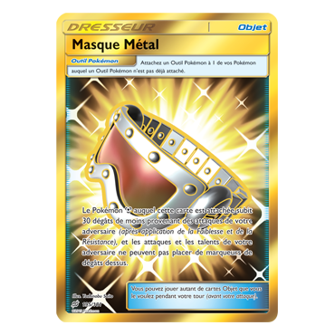 Découvrez Masque Métal, carte Holographique rare de la série Duo de Choc