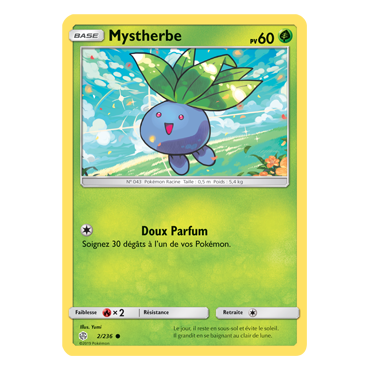 Mystherbe 2/236 : Joyau Commune de l'extension Pokémon Éclipse Cosmique