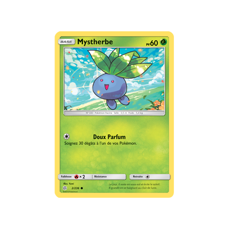 Mystherbe 2/236 : Joyau Commune de l'extension Pokémon Éclipse Cosmique