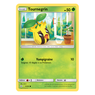 Découvrez Tournegrin, carte Commune de la série Éclipse Cosmique