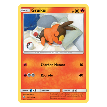 Carte Gruikui - Commune de Pokémon Éclipse Cosmique 31/236