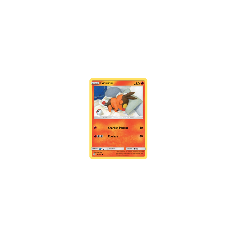 Carte Gruikui - Commune de Pokémon Éclipse Cosmique 31/236