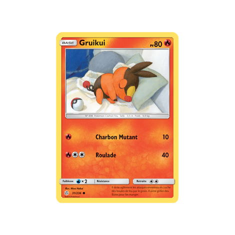 Carte Gruikui - Commune de Pokémon Éclipse Cosmique 31/236