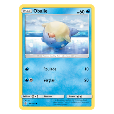 Découvrez Obalie, carte Commune de la série Éclipse Cosmique