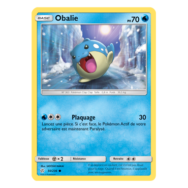 Découvrez Obalie, carte Commune de la série Éclipse Cosmique