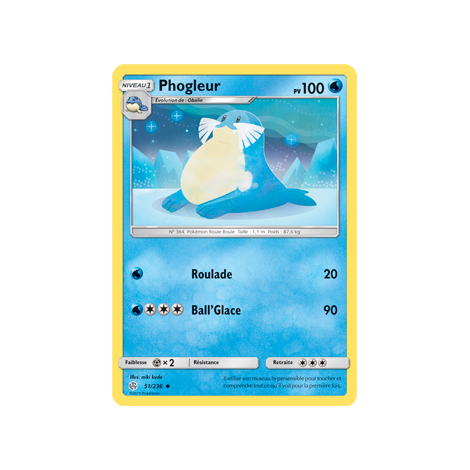 Phogleur 51/236 : Joyau Peu commune de l'extension Pokémon Éclipse Cosmique
