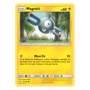 Magnéti 68/236 : Joyau Commune de l'extension Pokémon Éclipse Cosmique