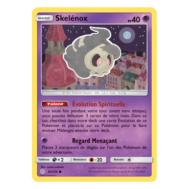 Carte Slenénox - Commune de Pokémon Éclipse Cosmique 83/236