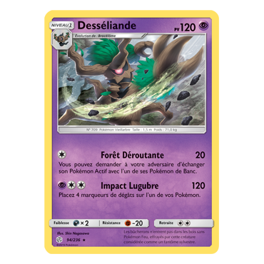 Découvrez Desséliande, carte Rare de la série Éclipse Cosmique