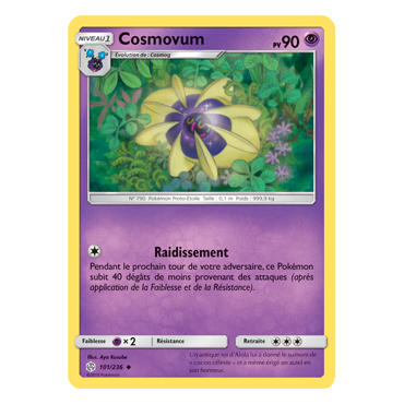 Cosmovum 101/236 : Joyau Peu commune de l'extension Pokémon Éclipse Cosmique