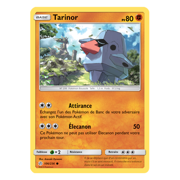 Découvrez Tarinor, carte Commune de la série Éclipse Cosmique