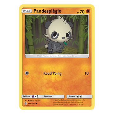 Carte Pandespiègle - Commune de Pokémon Éclipse Cosmique 119/236