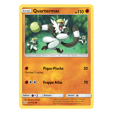 Découvrez Quartermac, carte Commune de la série Éclipse Cosmique