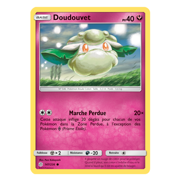 Carte Doudouvet - Commune de Pokémon Éclipse Cosmique 147/236