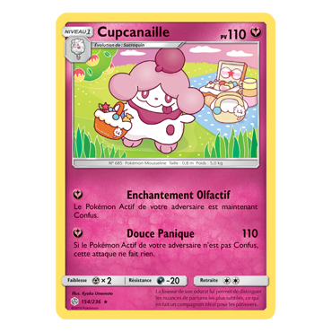 Cupcanaille 154/236 : Joyau Rare de l'extension Pokémon Éclipse Cosmique