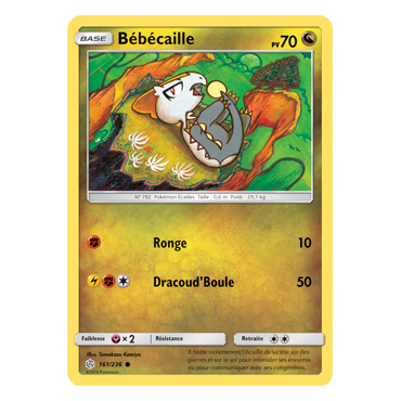 Découvrez Bébécaille, carte Commune de la série Éclipse Cosmique