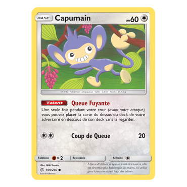 Découvrez Capumain, carte Commune de la série Éclipse Cosmique