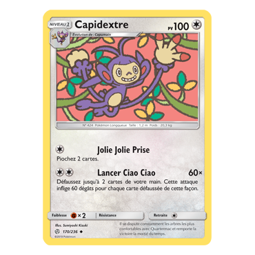 Découvrez Capidextre, carte Peu commune de la série Éclipse Cosmique