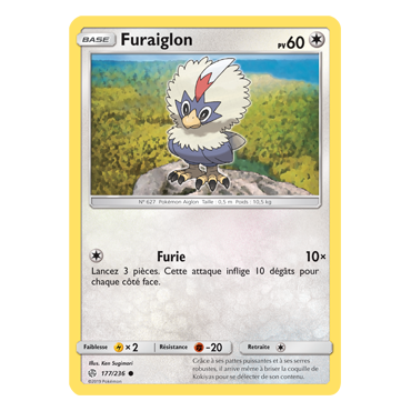 Découvrez Furaiglon, carte Commune de la série Éclipse Cosmique