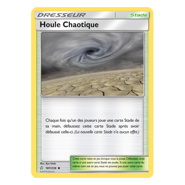 Houle Chaotique 187/236 : Joyau Peu commune de l'extension Pokémon Éclipse Cosmique