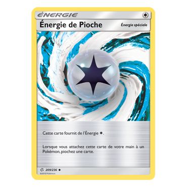 Carte Énergie de Pioche - Peu commune de Pokémon Éclipse Cosmique 209/236