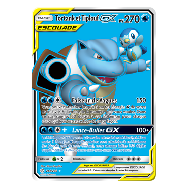 Découvrez Tortank et Tiplouf, carte Ultra rare de la série Éclipse Cosmique