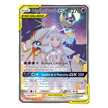 Découvrez Solgaleo et Lunala, carte Ultra rare de la série Éclipse Cosmique
