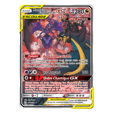 Mandrillon et Engloutyran 224/236 : Joyau Ultra rare de l'extension Pokémon Éclipse Cosmique