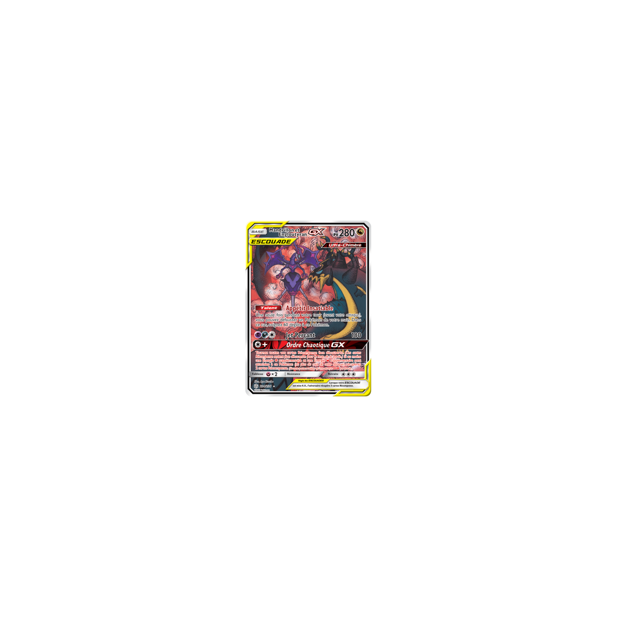 Mandrillon et Engloutyran 224/236 : Joyau Ultra rare de l'extension Pokémon Éclipse Cosmique