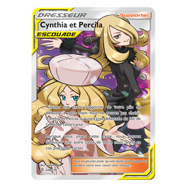 Découvrez Cynthia et Percila, carte Ultra rare de la série Éclipse Cosmique