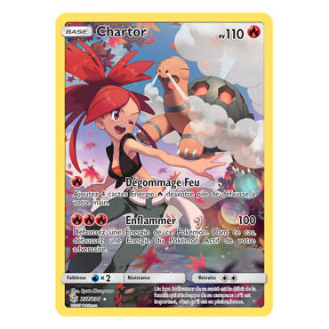 Chartor 237/236 : Joyau Secrète rare de l'extension Pokémon Éclipse Cosmique