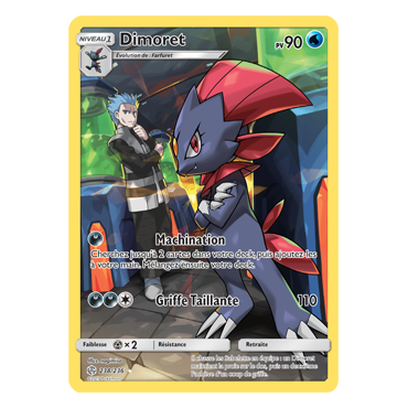 Dimoret 238/236 : Joyau Secrète rare de l'extension Pokémon Éclipse Cosmique