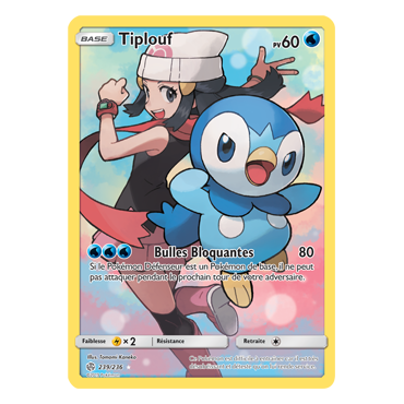 Tiplouf 239/236 : Joyau Secrète rare de l'extension Pokémon Éclipse Cosmique