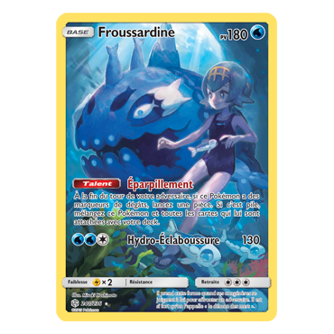 Froussardine 240/236 : Joyau Secrète rare de l'extension Pokémon Éclipse Cosmique