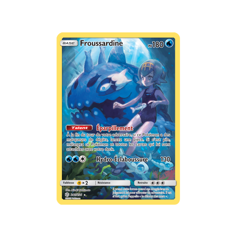 Froussardine 240/236 : Joyau Secrète rare de l'extension Pokémon Éclipse Cosmique