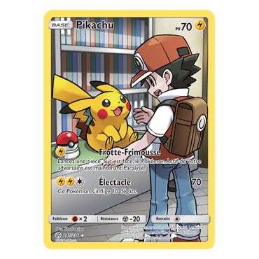 Découvrez Pikachu, carte Secrète rare de la série Éclipse Cosmique