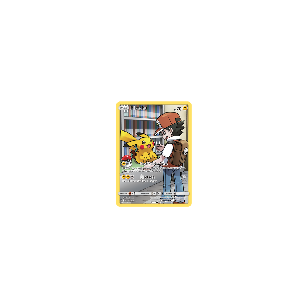 Découvrez Pikachu, carte Secrète rare de la série Éclipse Cosmique