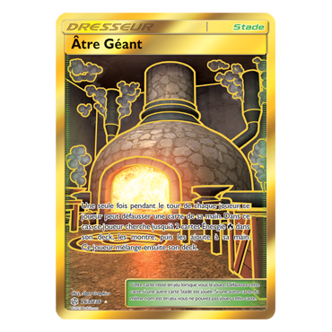 Découvrez Âtre Géant, carte Holographique rare de la série Éclipse Cosmique